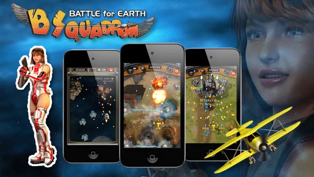 B-Squadron : Battle for Earth, game for IOS