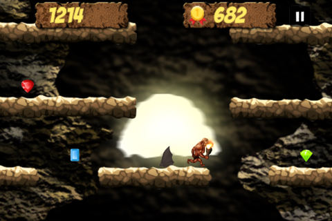 Caveman Falling Down screenshot 2