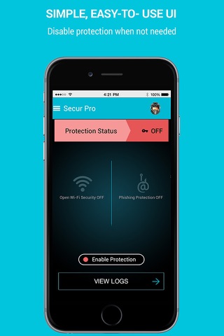Secur Pro – VPN based Mobile Network Security screenshot 3