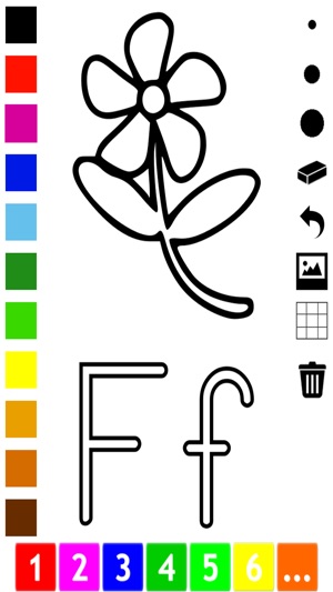 字母 圖畫書 幼兒： 學習寫和畫 字母 字母在英語與許多圖片，學校，幼兒園和幼兒園(圖3)-速報App
