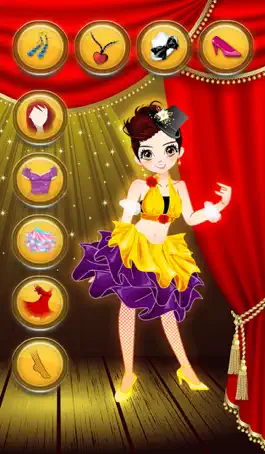 Game screenshot Dress Up Pretty Dancer - Makeover Kid Games for Girls. Fashion makeup for princess girl, fairy star in beauty salon apk