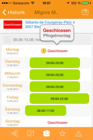 Ligoo – Horaires d'ouverture en Suisse screenshot 4