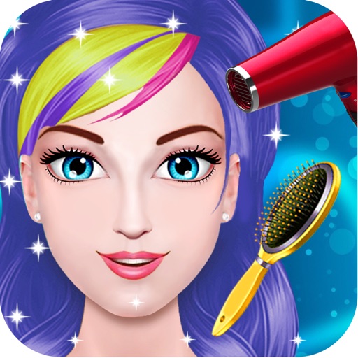 Princess Hair Salon - Beauty Makeover Hairstyles Girls Games iOS App