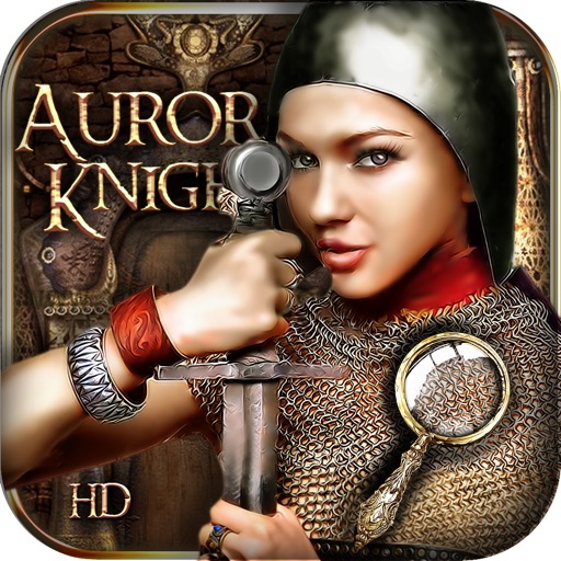 Aurora's Knight HD - hidden object puzzle game icon