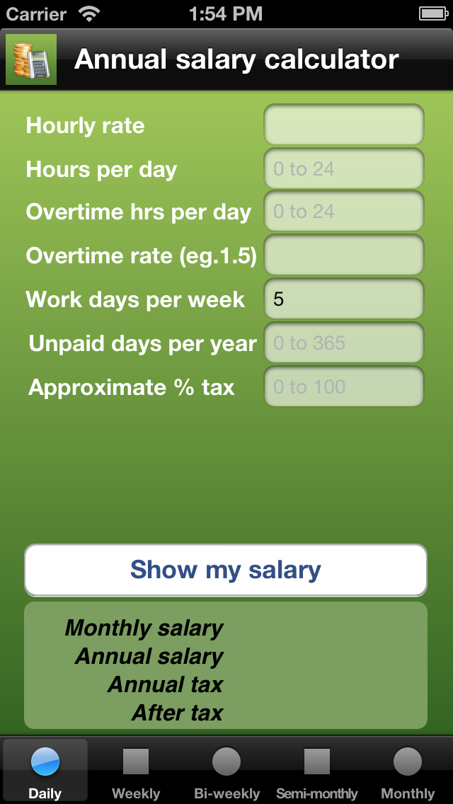 How to cancel & delete My Salary Calc from iphone & ipad 1