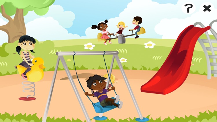 A Playground Learning Game for Children: Learn and Play with Friends screenshot-3