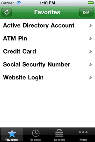 Password Manager Secret Server screenshot 3