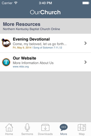 Northern Kentucky Baptist screenshot 4