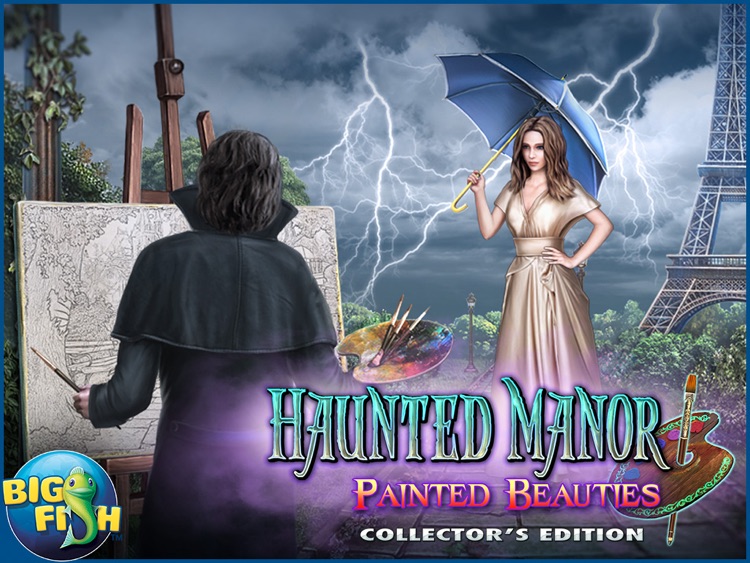 Haunted Manor: Painted Beauties HD - A Hidden Objects Mystery screenshot-4