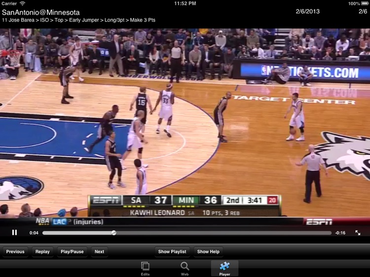 Synergy Sports Mobile Player