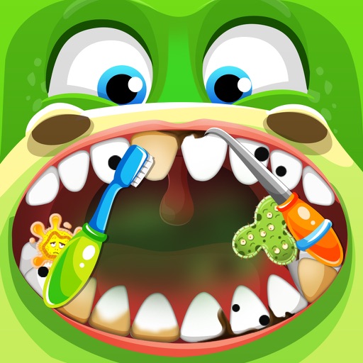 Crazy Nick's Dinosaur Dentist – T-Rex Dentistry Games for Kids Free iOS App