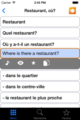 Speak in the city - Anglais. Guide de conversation audio + Dictionnaire screenshot 4