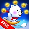 Snowman Bear Free - Slide the bear to the end