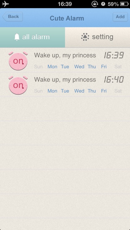 Cute Alarm