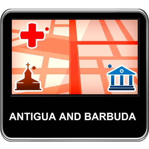 Antigua and Barbuda Vector Map - Travel Monster