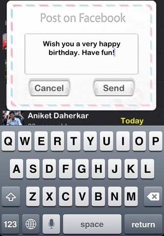 Birthdays - A Beautiful Birthday Reminder App screenshot 4