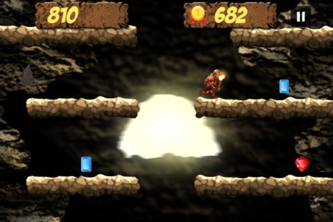 Caveman Falling Down screenshot 3