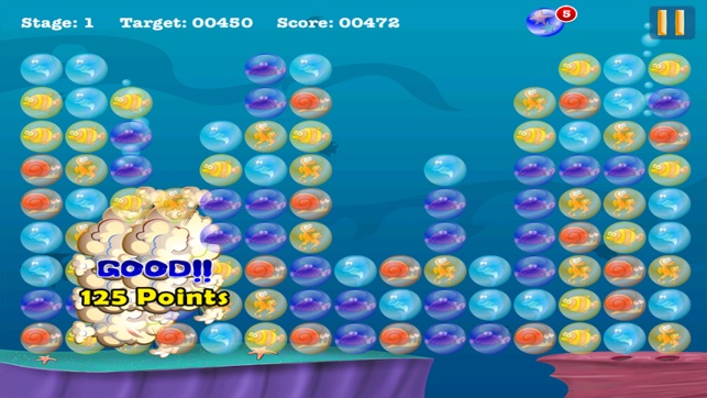 Sea Bubble Splash - Underwater Creatures Popping Game(圖2)-速報App