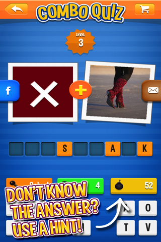 Combo Quiz: a word and picture game screenshot 3