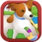 Puppy Beach Ball Jumping Puzzle Adventure - Dog Toy Maze Jump Quest Free