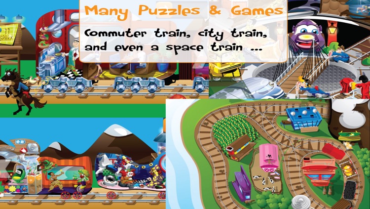 PUZZINGO Trains Puzzles Games for Kids and Toddlers screenshot-4
