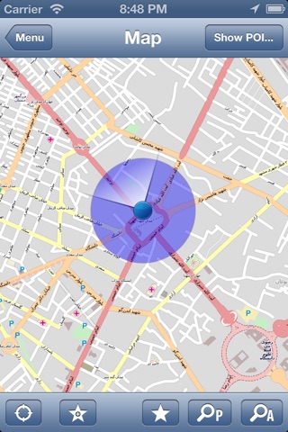 Mashhad, Iran Offline Map - PLACE STARS screenshot 3