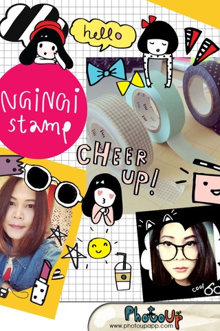 NgiNgi Stamp by PhotoUp- Doodle and cute stamps for decoration photosのおすすめ画像4