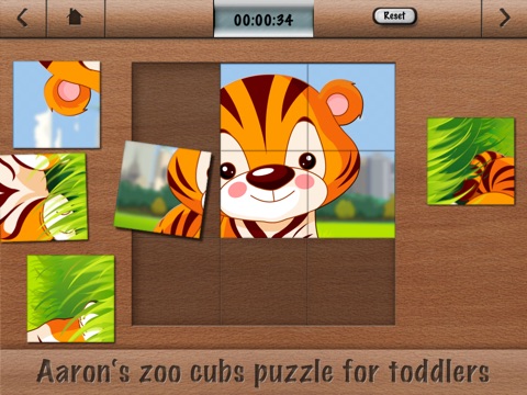 Aaron's zoo cubs puzzle for toddlers screenshot 4