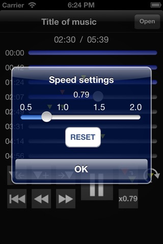 Audipo - Audio Speed Changer - screenshot 2