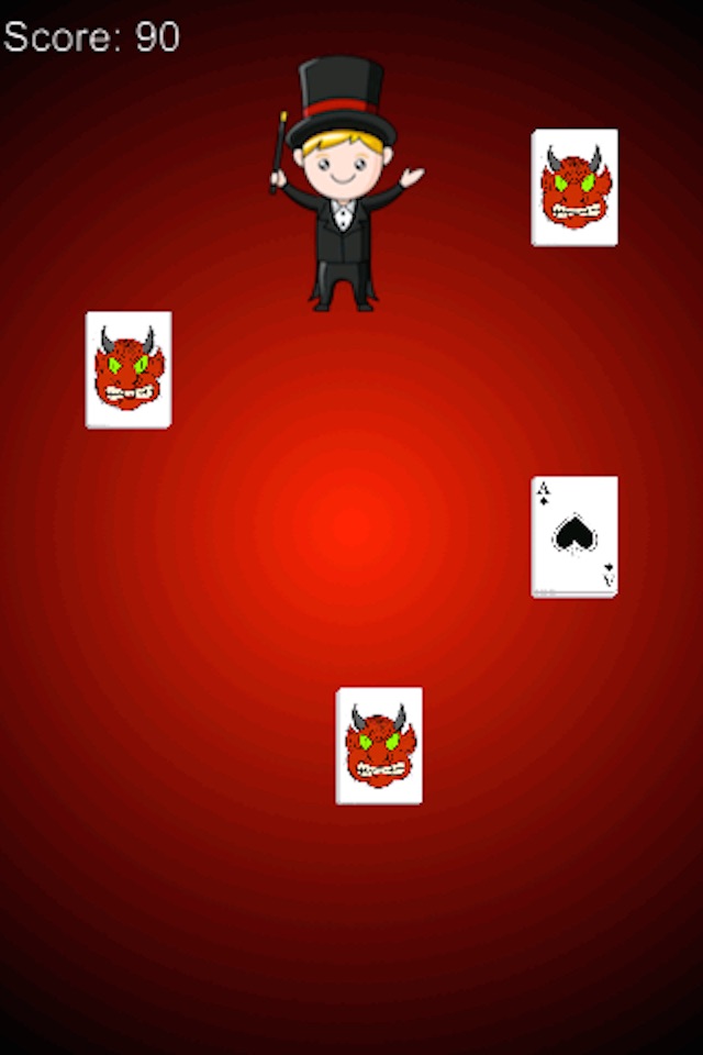 Ace Card Throw: Magician Love Poker Free screenshot 2