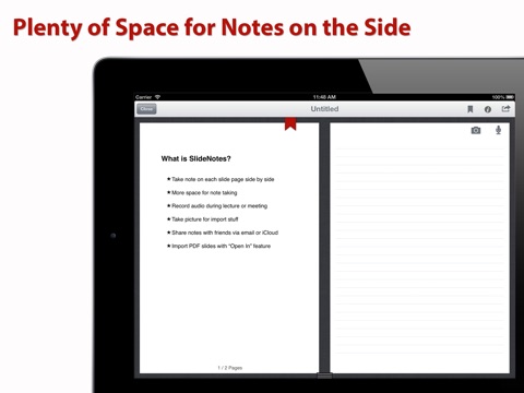 SlideNotes ~ PDF Slides Note Taking App screenshot 2
