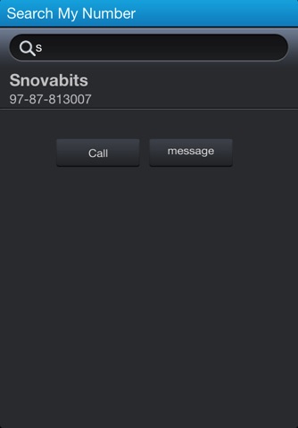 Search Contacts by Phonenumber screenshot 2