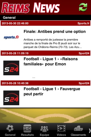 Reims News screenshot 2