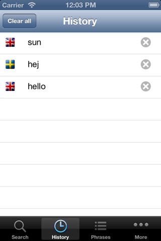 English Swedish Dictionary with Pronunciation screenshot 4