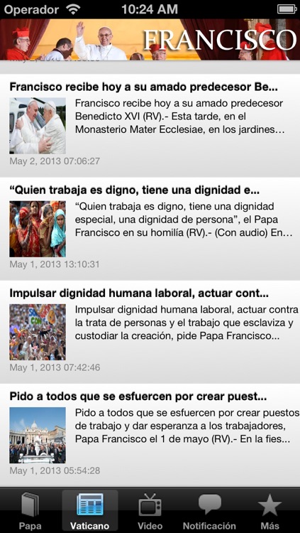 Mensajes de Francisco - Catolicapp.org