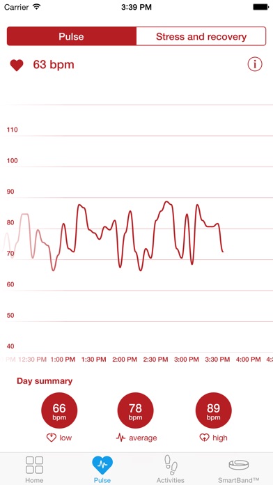 SmartBand™ 2 SWR12のスクリーンショット2 SmartBand™ 2 SWR12のスクリーンショット2