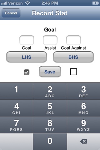 LacrosseStats screenshot 3