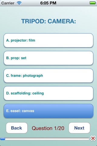 GRE Verbal (Analogies) screenshot 3