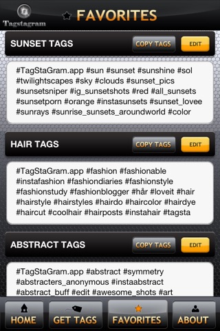 Tagstagram Pro - Copy and Paste Tags for Instagram screenshot 3