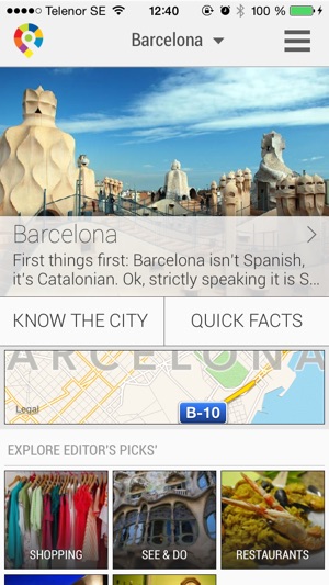 Barcelona City Travel Guide - GuidePal