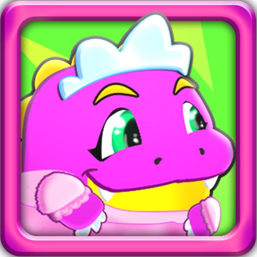 Little Fairy Dragon Princess tale: fantasy animals invade candy land icon