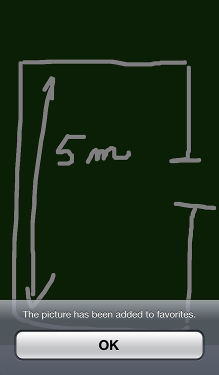 Blackboard for iPhone and iPod - write, draw and take notes - Free screenshot-3