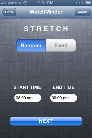 WatchMinder™ - Daily Reminder and Interval Timer to Manage Stress and Build Healthy Habits screenshot 2
