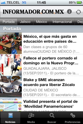 El Informador screenshot 2