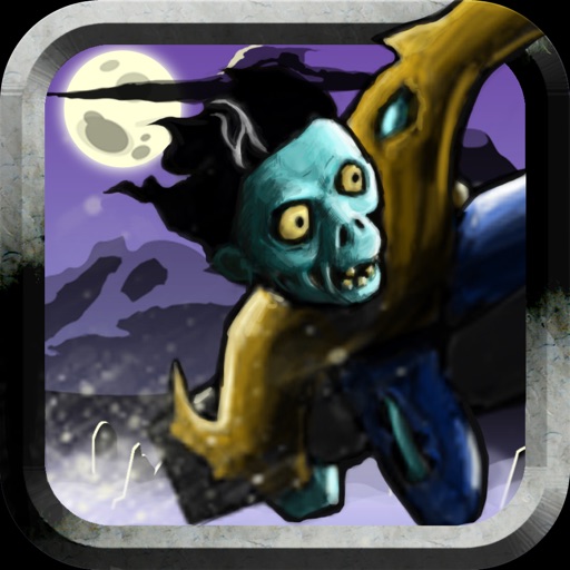 Amazing Zombie Escape: Snowboarding Adventure Pro icon