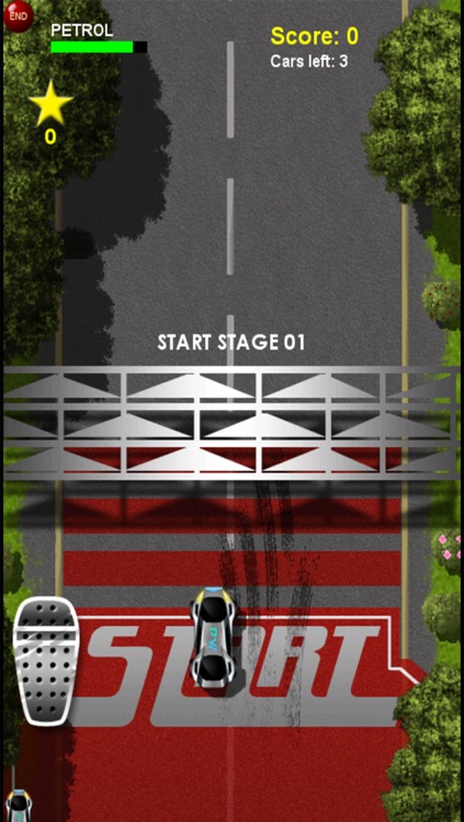 Road Fighter Tilt Car Race