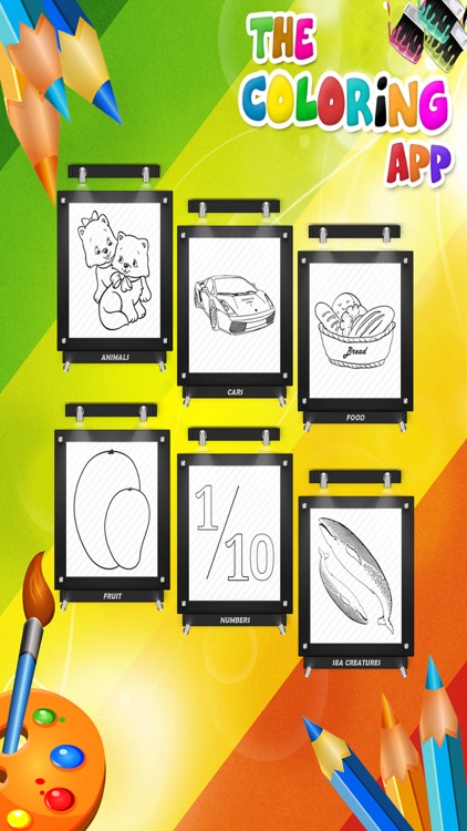 Kids Coloring Book - Colouring Doodle Fun for Kids Learning