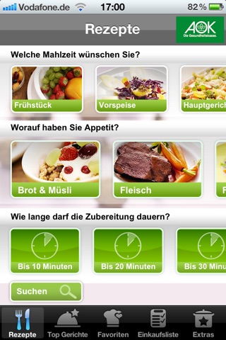 Gesund-Genießen-App screenshot 2