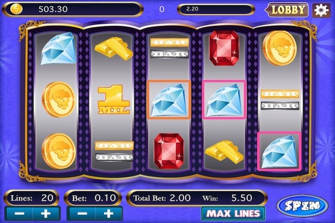 Gambling Spin & Win Slots - Slotmachines fun In Macau 2014 screenshot 3