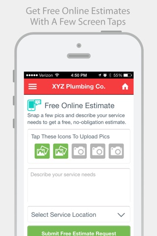 XYZ Plumbing screenshot 2